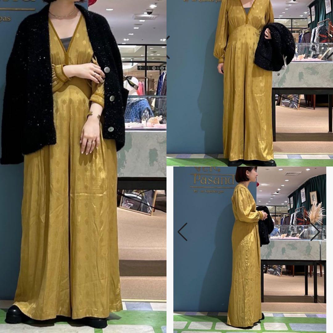 サロペット・オーバーオール・オールインワン Sara Mallika Rayon Jacquard All In One