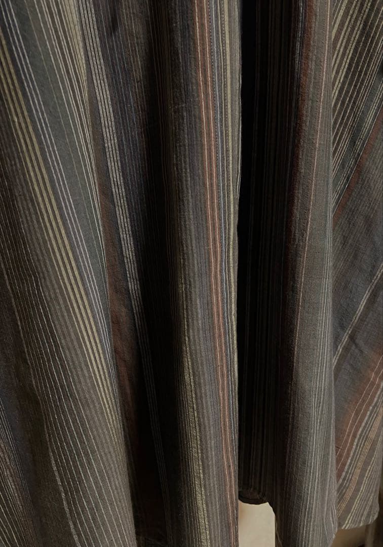 ヨーガンレール シルクコットンストライプ　チュニック