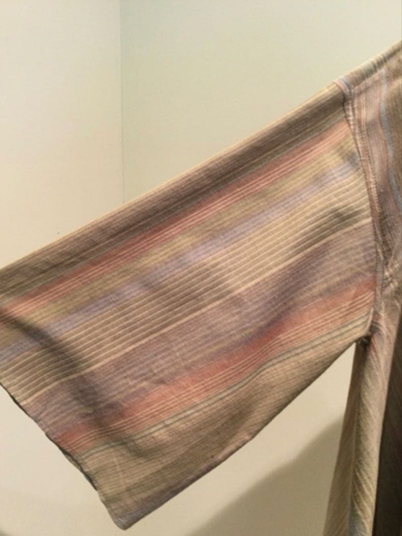 ヨーガンレール シルクコットンストライプ　チュニック