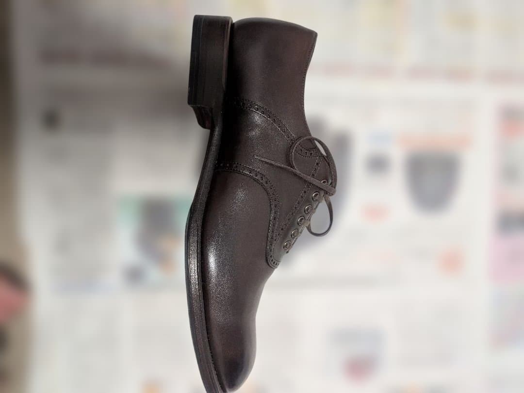 The MASTER REGAL サドルシューズ 25cm　ダークブラウン