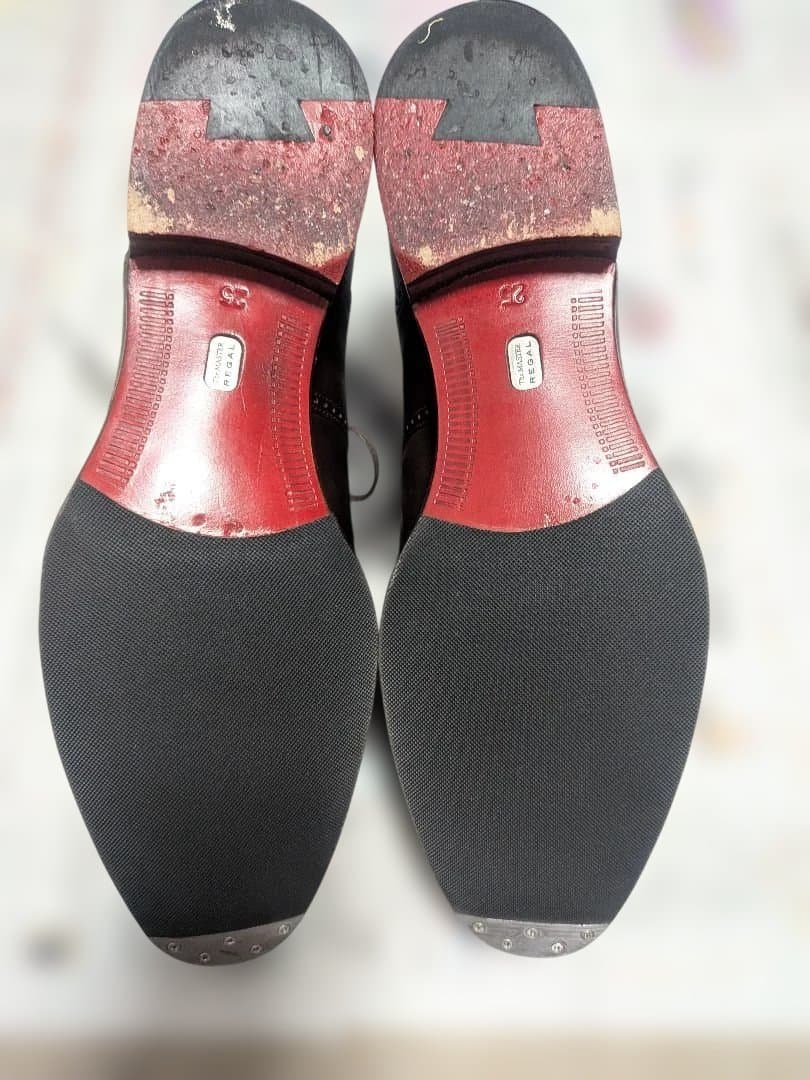 The MASTER REGAL サドルシューズ 25cm　ダークブラウン