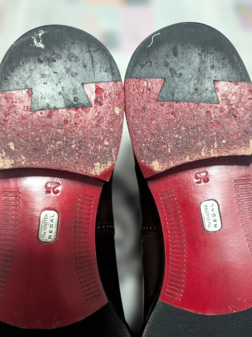 The MASTER REGAL サドルシューズ 25cm　ダークブラウン