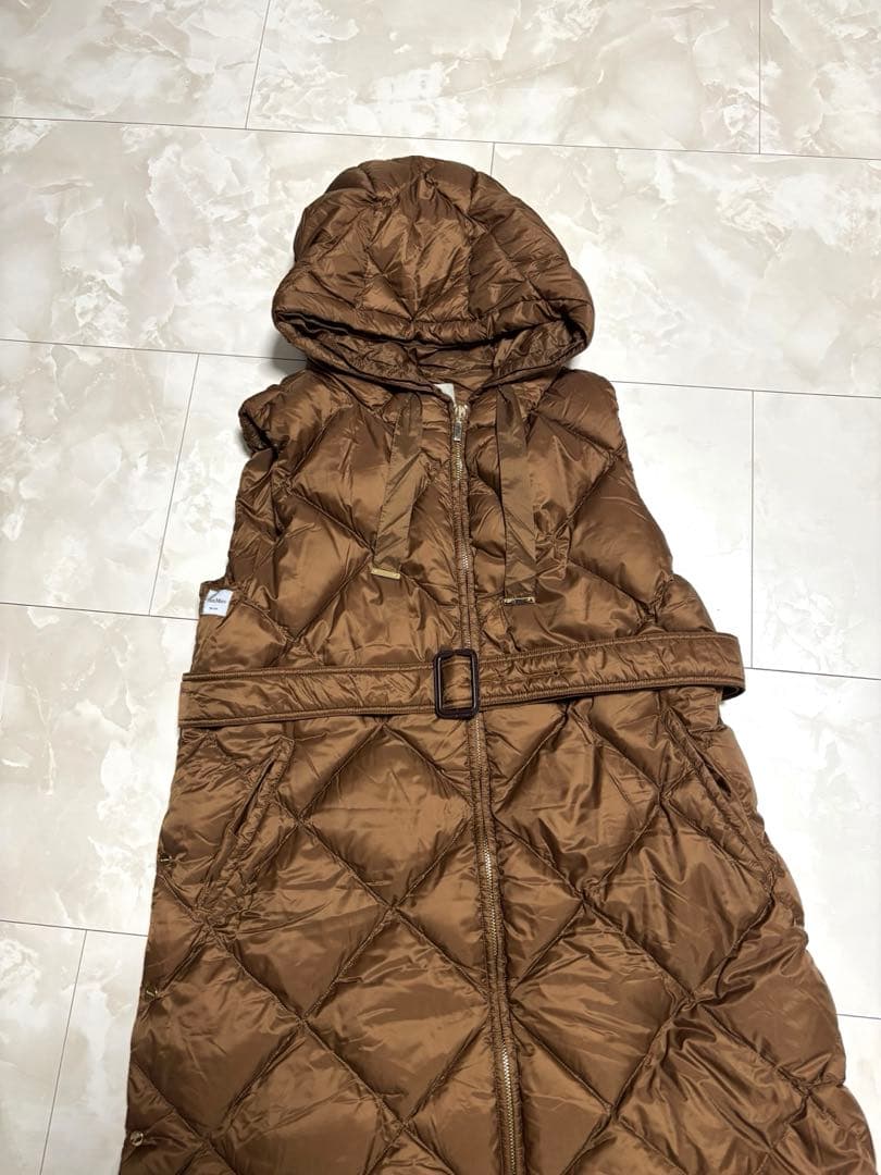 MaxMara TheCUBE テクニカルキャンバス ダウンジレ