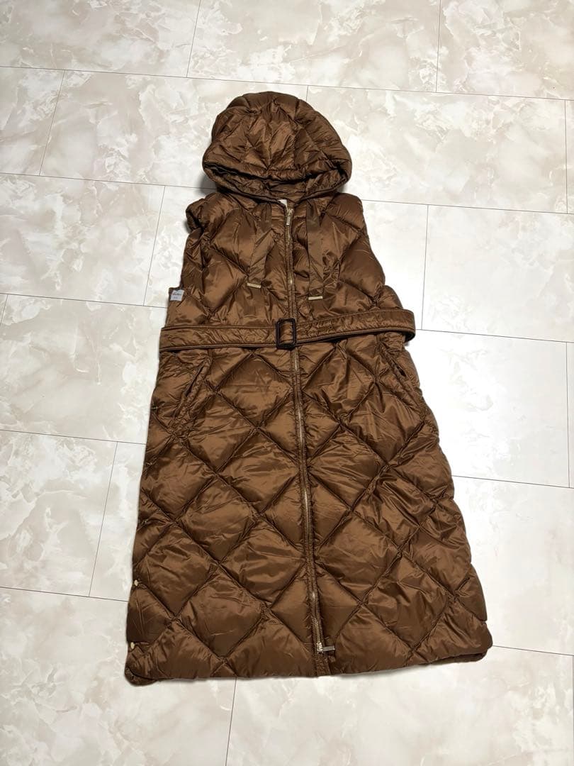 MaxMara TheCUBE テクニカルキャンバス ダウンジレ