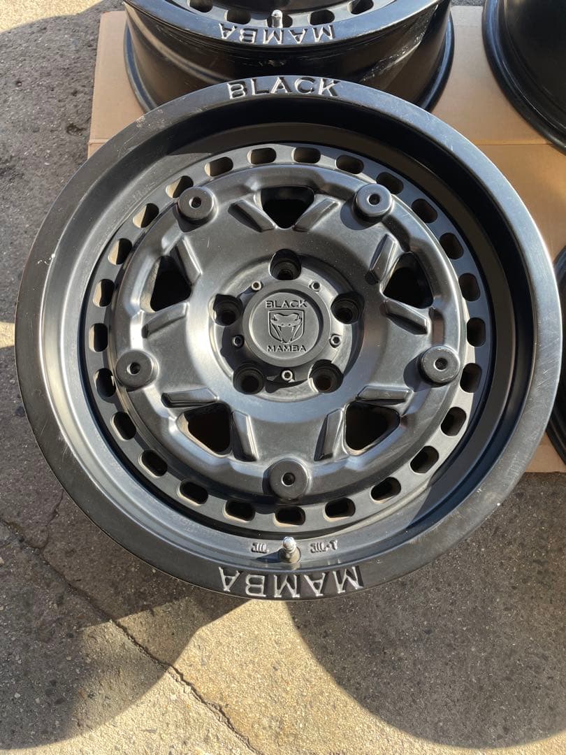 ブラックマンバ ホイール16インチ7.5J 4本セット ＊送料込み