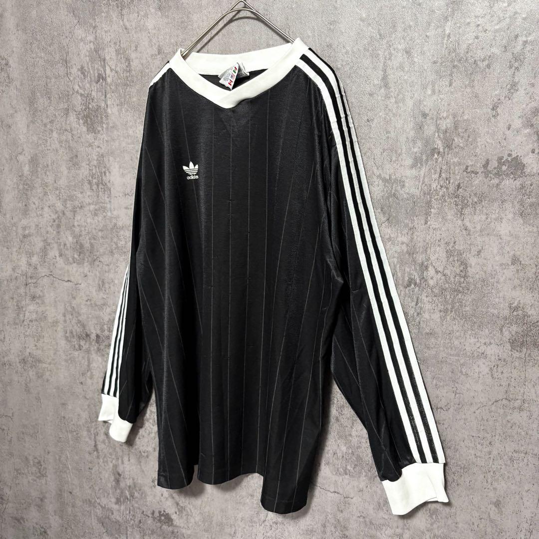 Adidas アディダス ヴィンテージ 90s ゲームシャツ ブラック 常田大希