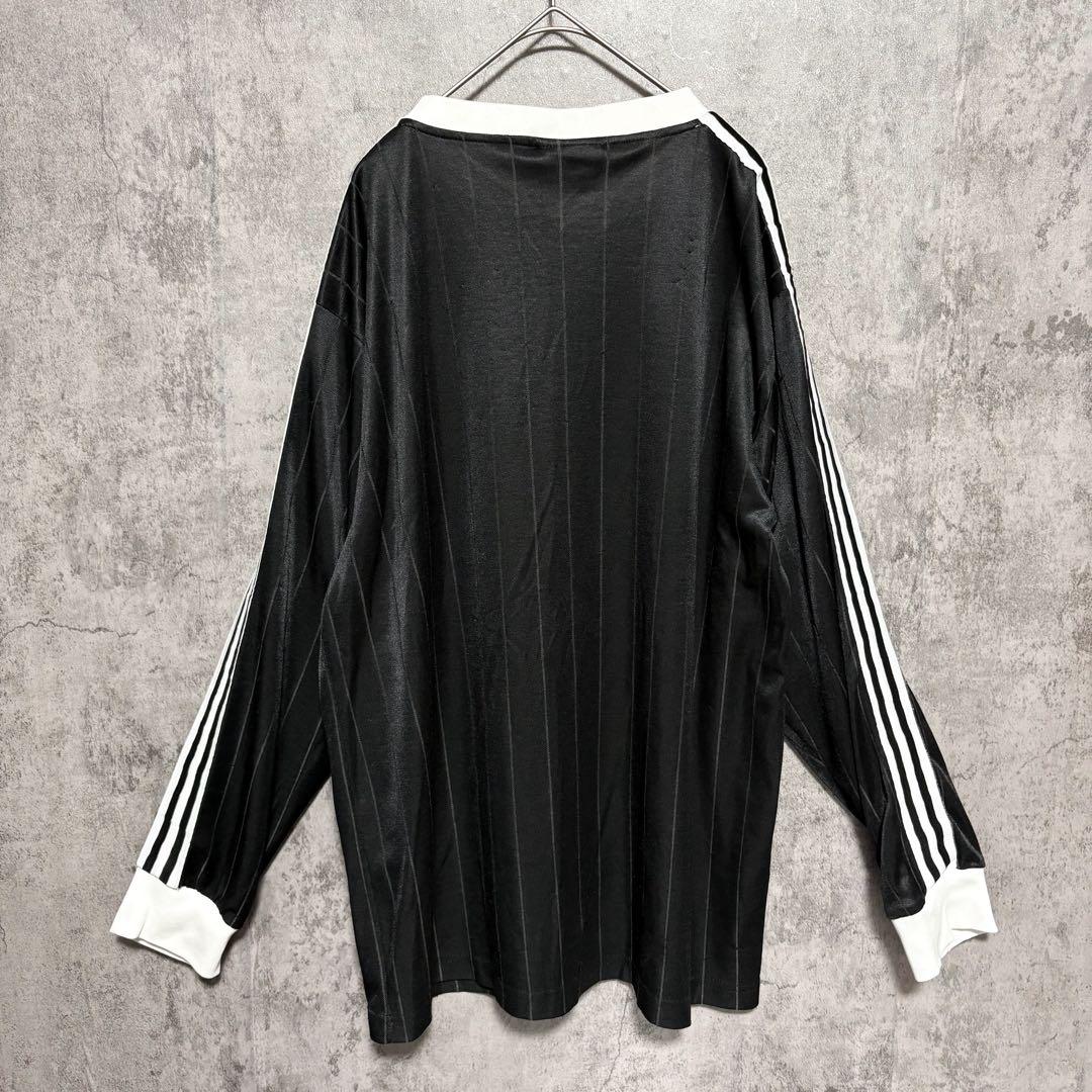 Adidas アディダス ヴィンテージ 90s ゲームシャツ ブラック 常田大希