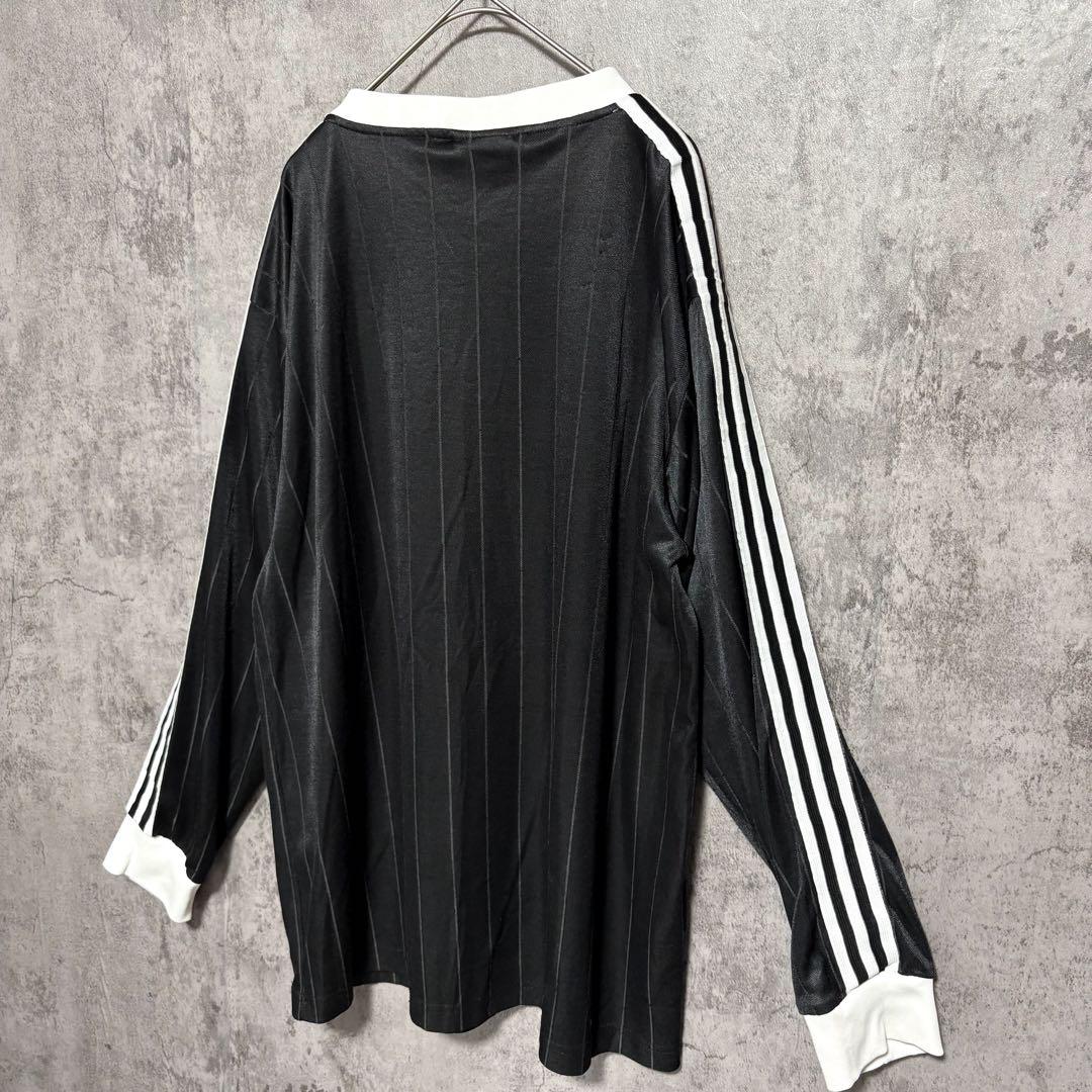 Adidas アディダス ヴィンテージ 90s ゲームシャツ ブラック 常田大希