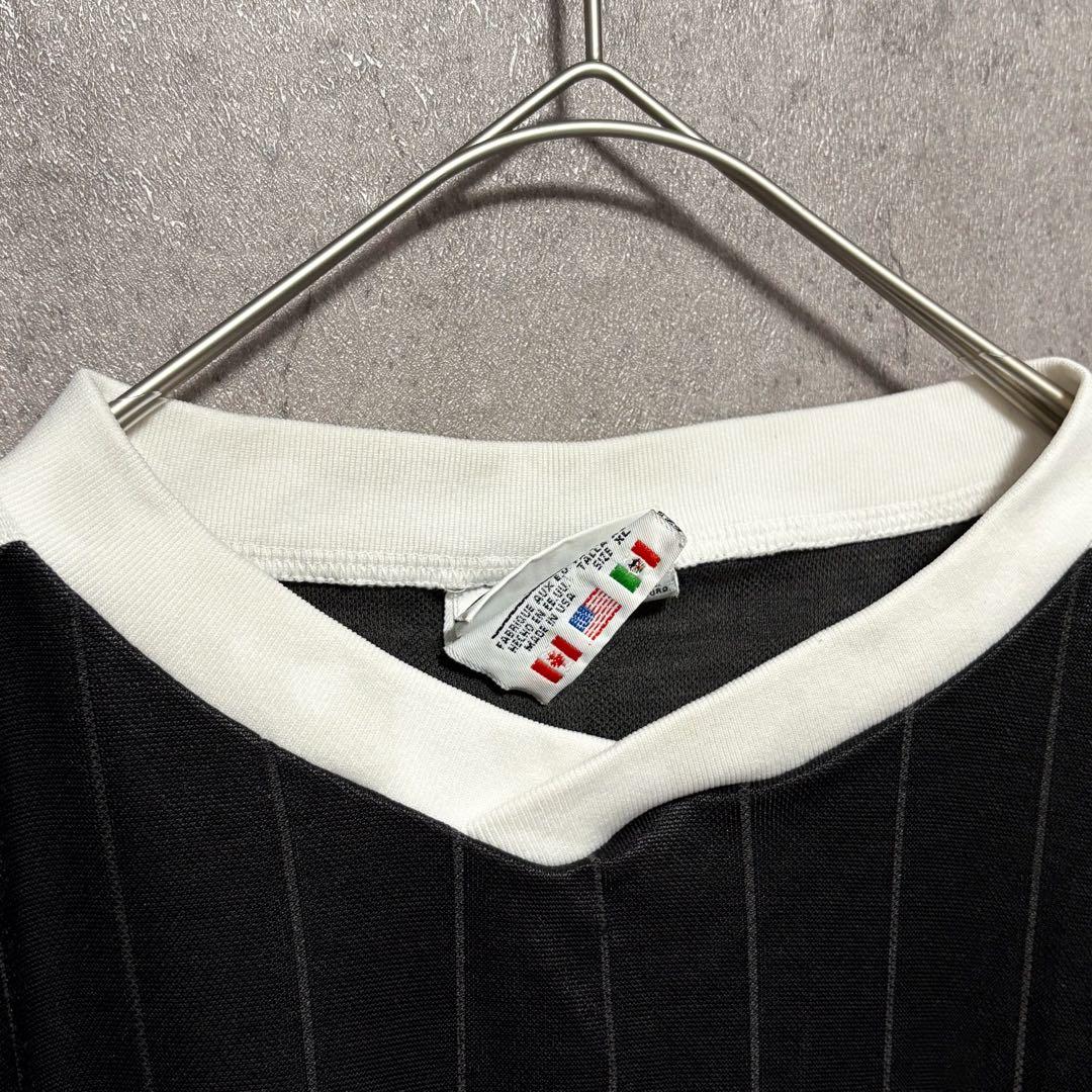 Adidas アディダス ヴィンテージ 90s ゲームシャツ ブラック 常田大希