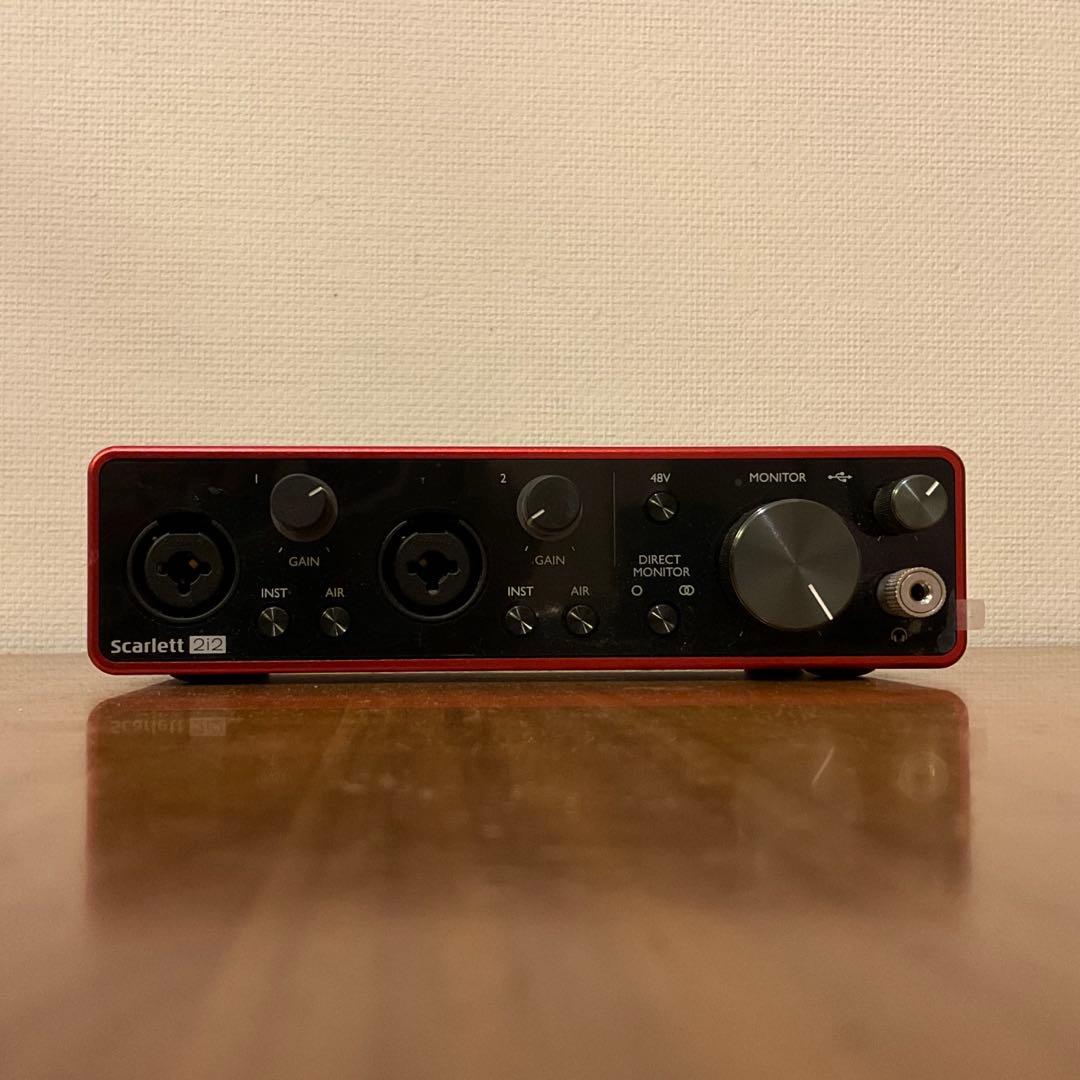 DTM・DAW Focusrite Scarlett 2i2 gen3