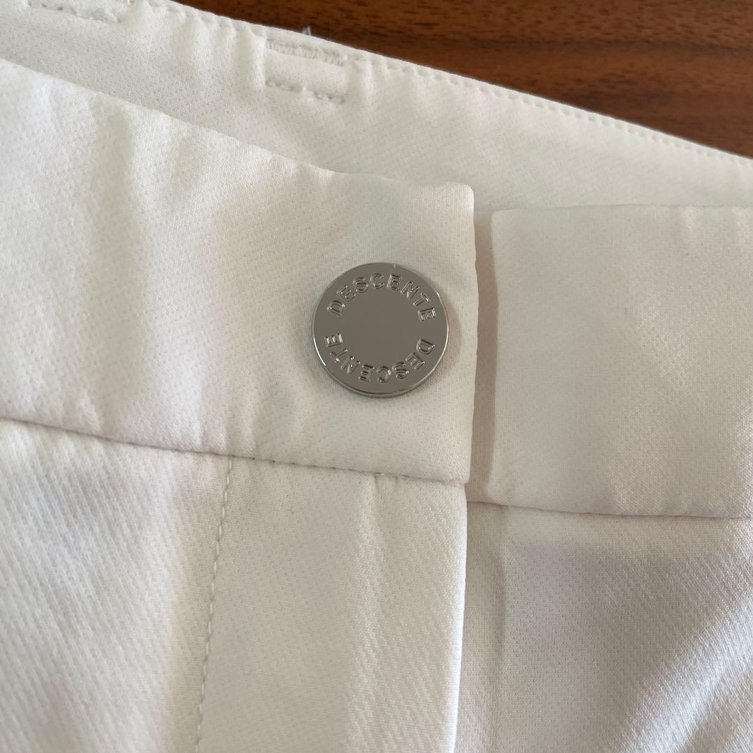 デサントゴルフ　新作白パンツM