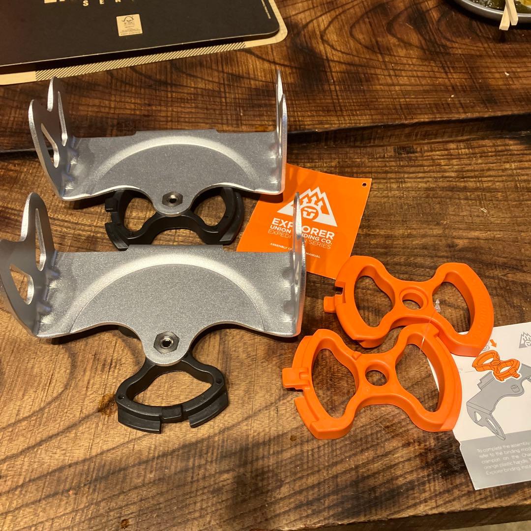 UNIONスプリットボード用ビンディング Explorer Black M