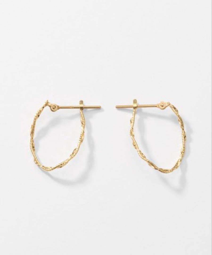 ■現行品■【Jewel closet by L&Co.】K10フープピアス