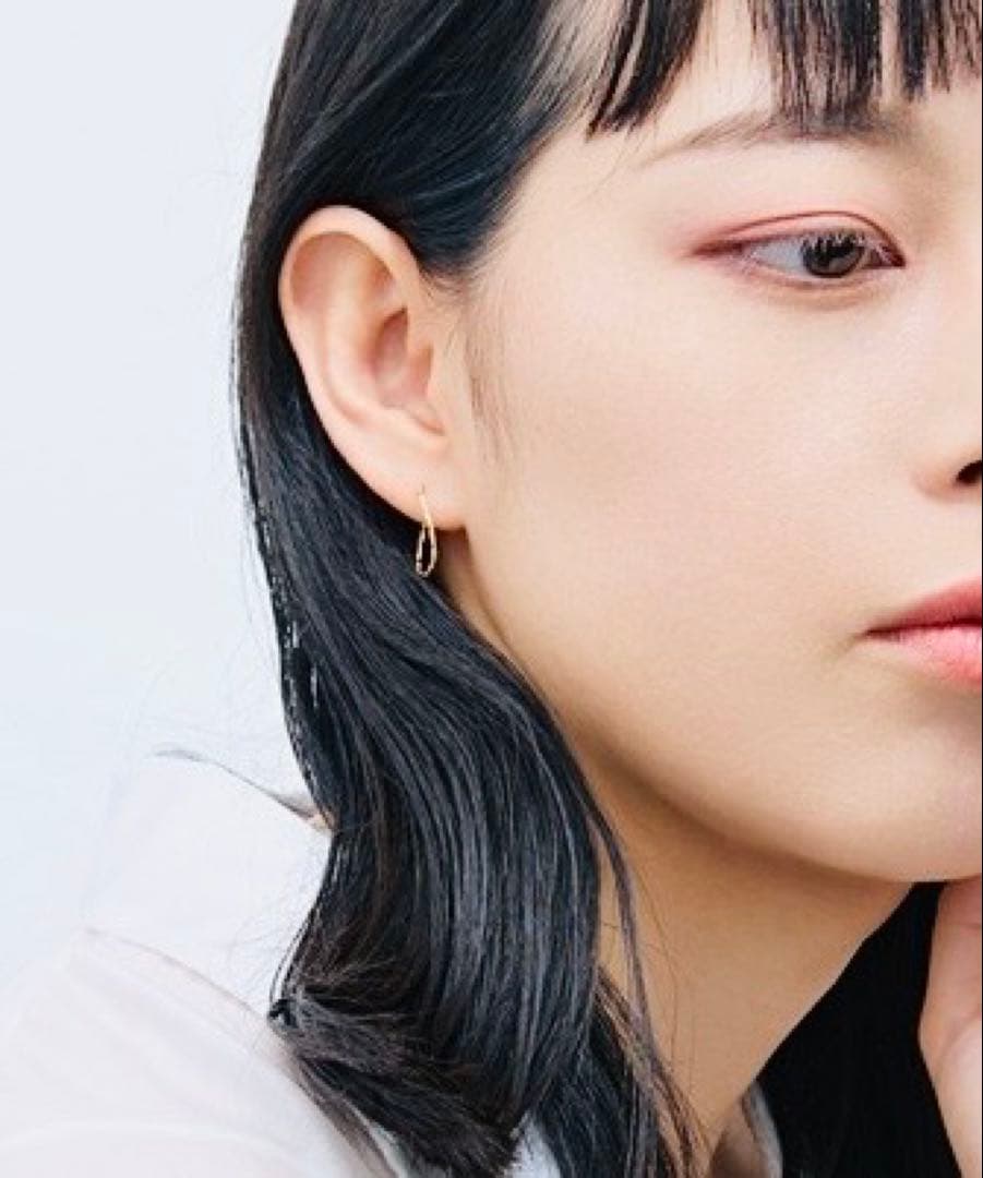 ■現行品■【Jewel closet by L&Co.】K10フープピアス