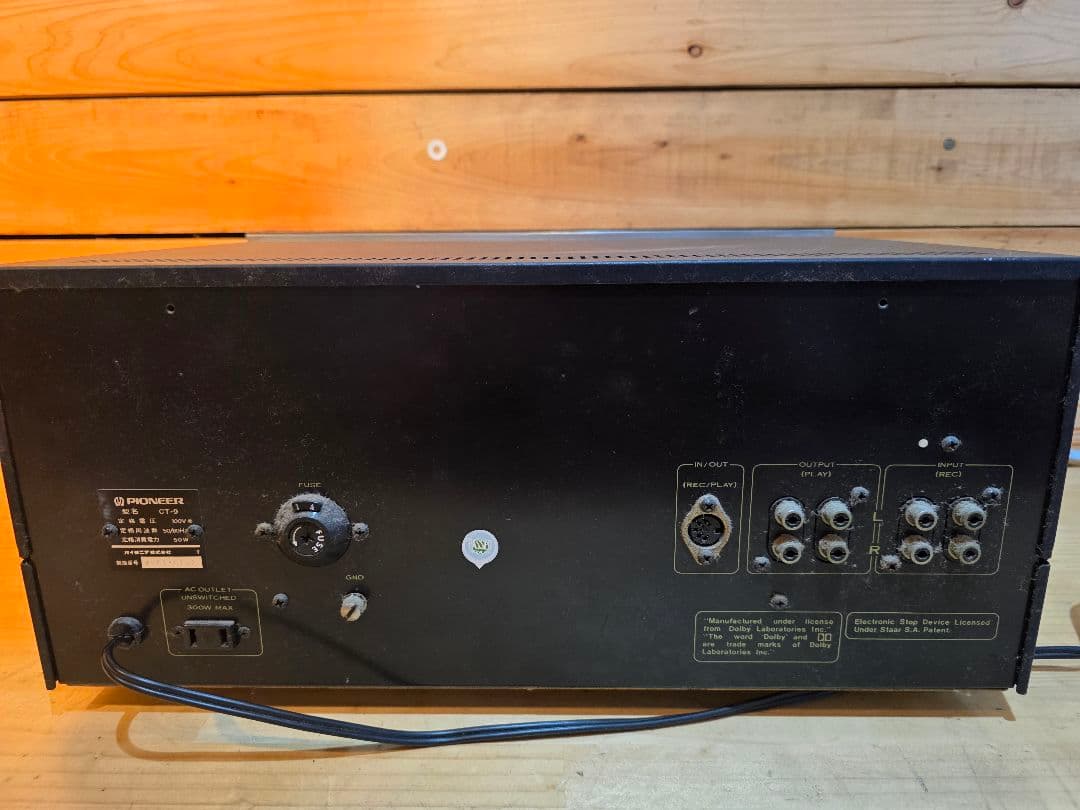 Pioneer　カセットデッキ　CT-9