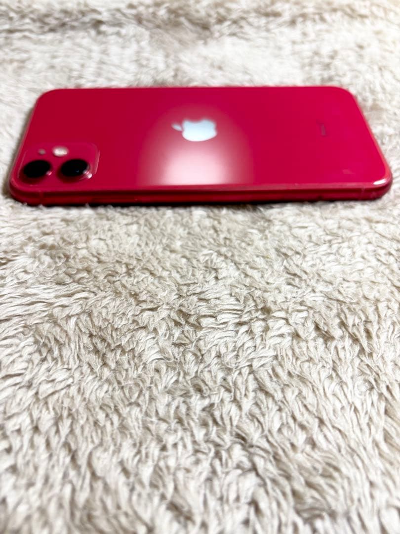 美品❗️iPhone11 レッドカラー　64GB 箱付き発送