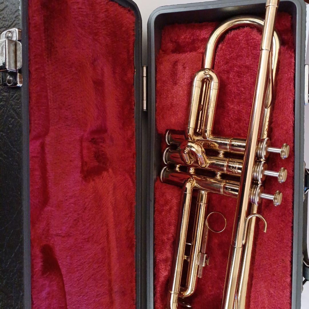 ゴールド トランペット マウスピース　 ケース付き