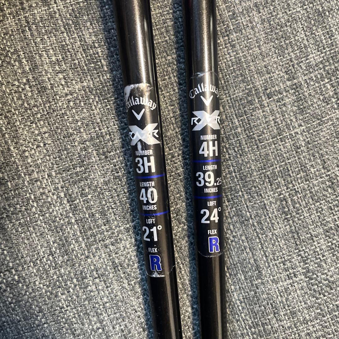 ユーティリティ2本セット【Callaway RAZRシリーズ】