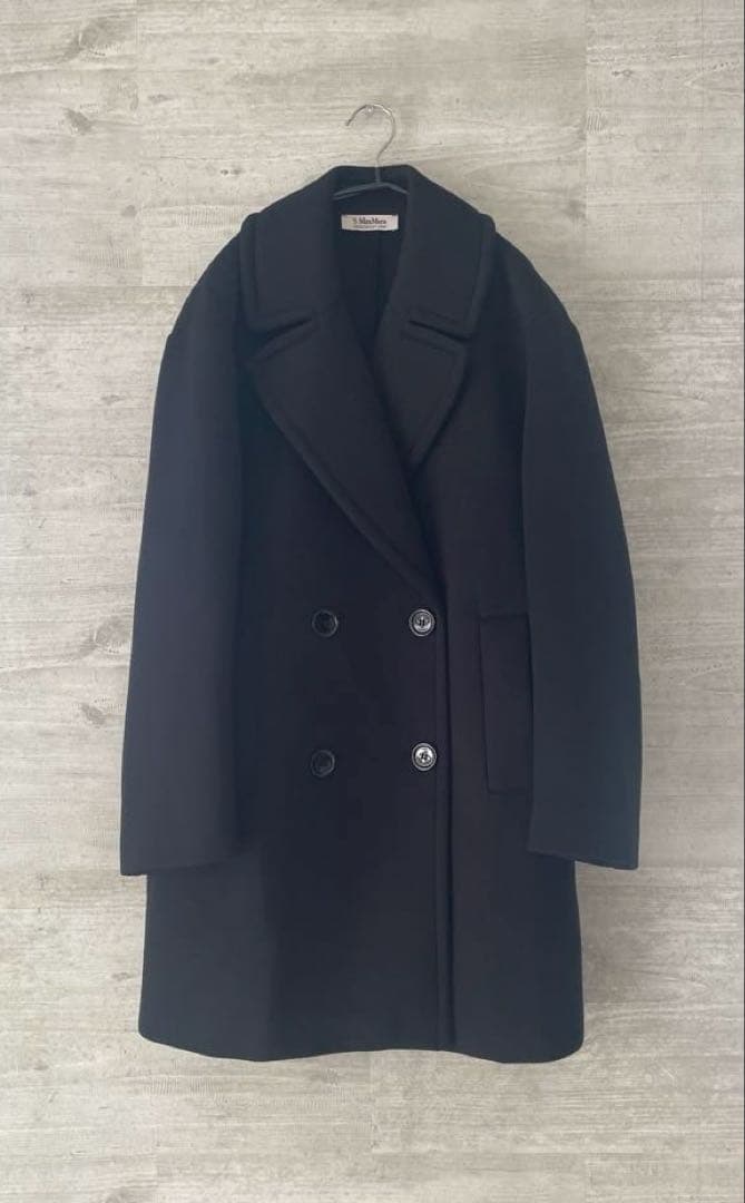 マックスマーラ ジャージーピーコート