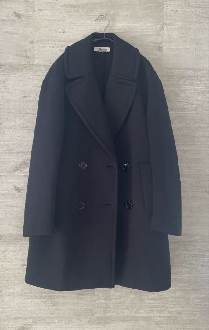 マックスマーラ ジャージーピーコート
