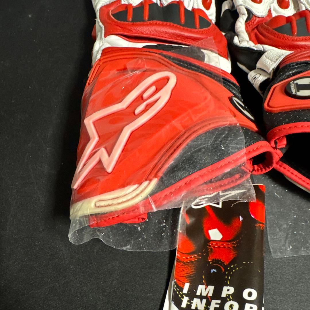 新品未使用 Alpinestars GP Pro グローブ レッド/ホワイトL