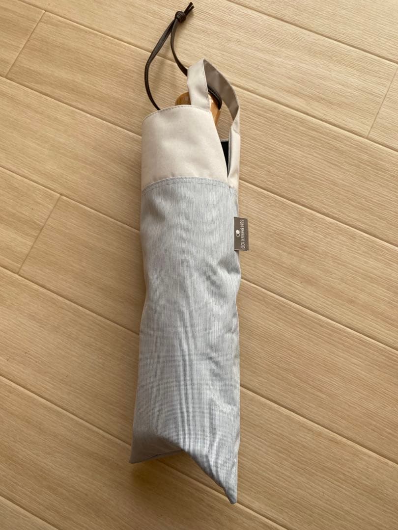 【smile】　折りたたみ日傘３段折 コンビmoku サンバリア100