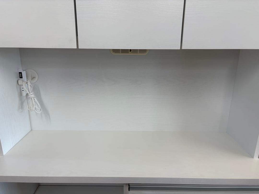 M064　アイクラフト製　レンジボード　カップボード　食器棚　幅1200ｍｍ