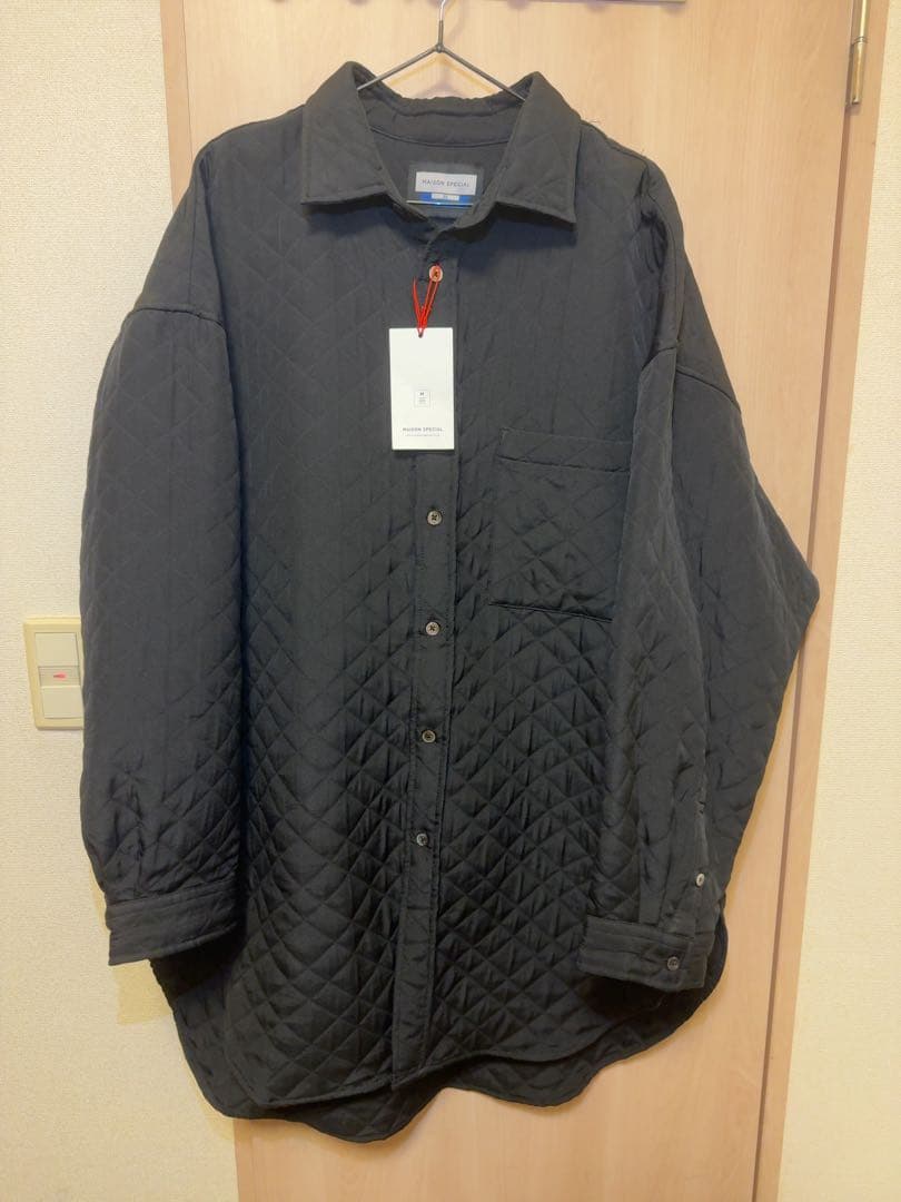 キルティング シャツ コート