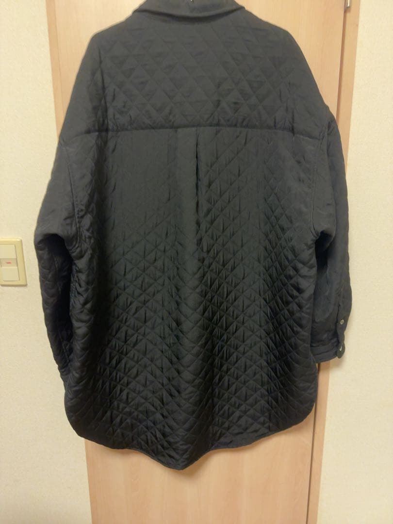 キルティング シャツ コート