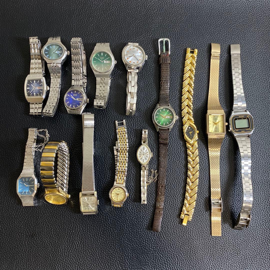 は*ん様 ジャンク クォーツ 手巻き 自動巻き 腕時計 セット レディース