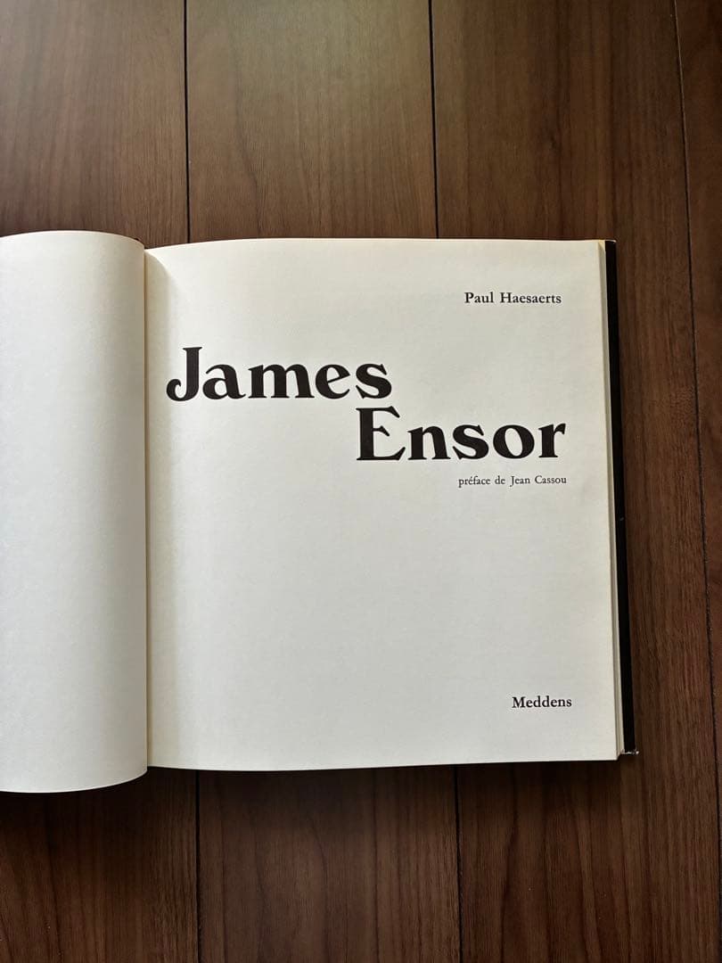 James Ensor by Paul Haesaerts アンソール画集