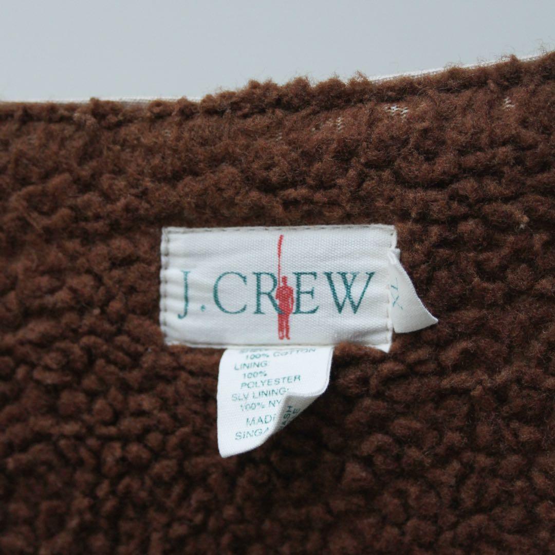 ジャケット・アウター 90s J.CREW cotton zip up bomber jacket