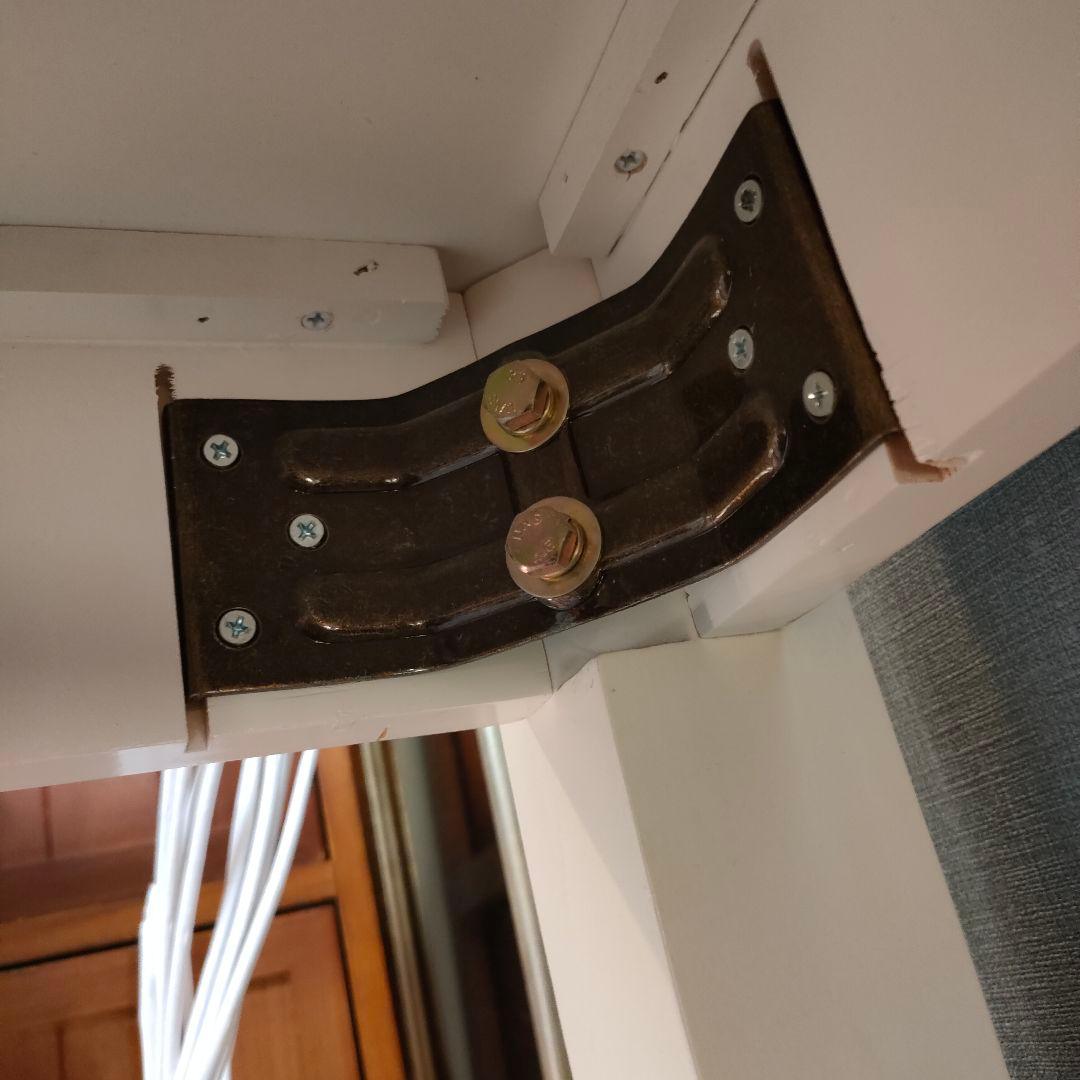 コンソールデスク アンティークホワイト 姫系家具 パイン材