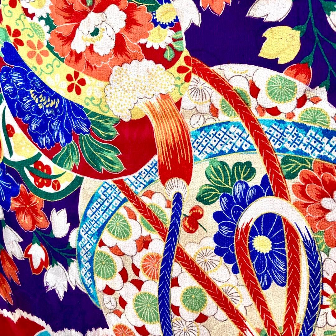 アンティーク3歳 女の子 子供着物 七五三 アンティーク着物 NO63