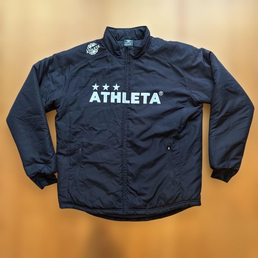 アスレタ ATHLETA ウインドブレーカー　中綿　上下セット 人気Lサイズ