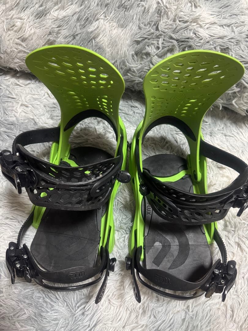 FLUX PR22-23スノーボード ビンディング S グリーン