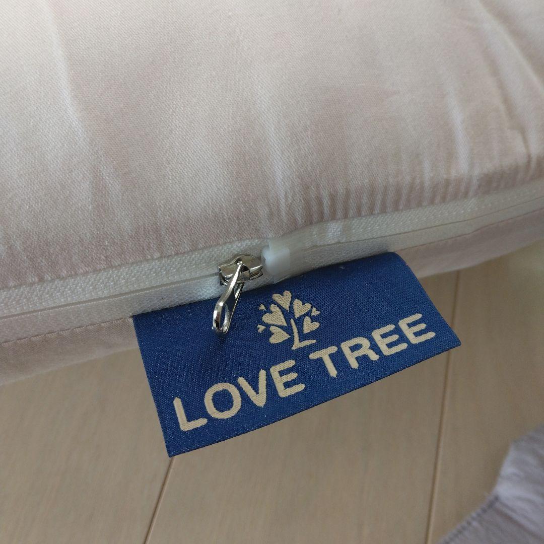 最終価格美品グレー　ラブツリークッション　イブルコットンベビー枕向き癖修正枕雲形