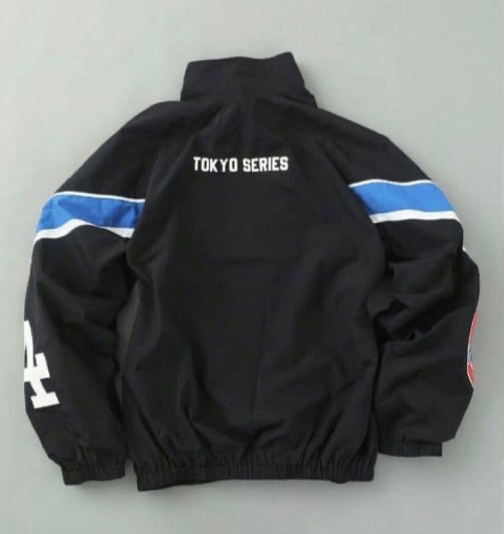 MLB東京シリーズ2025 配色ナイロンジャケット　ドジャース　カブス