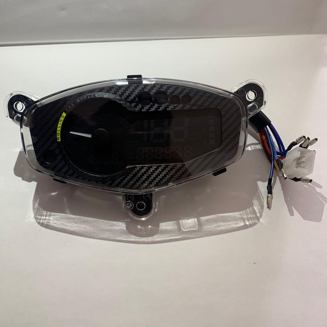 【新品未使用】スズキ アドレスv125g デジタルスピードメーター ワンツー