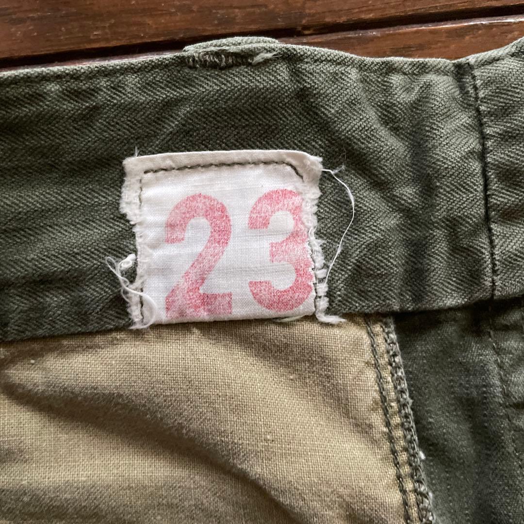 60s French Army M-47 後期 ゴールデンサイズ 23 希少