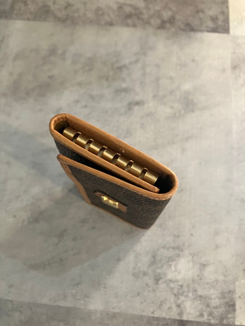 CELINE マカダム柄 トリオンフロゴ キーケース