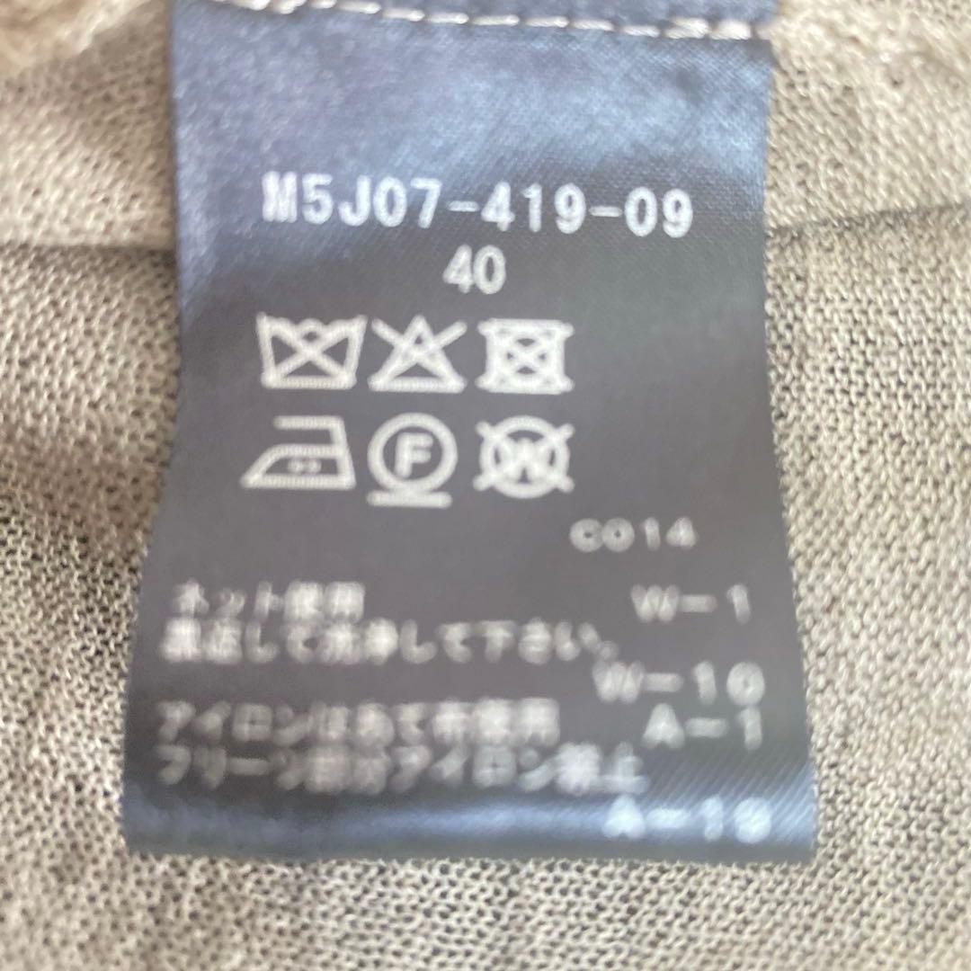 EPOCA／エポカ　ブラックプリーツロングワンピース ノースリーブ　ドレス　40