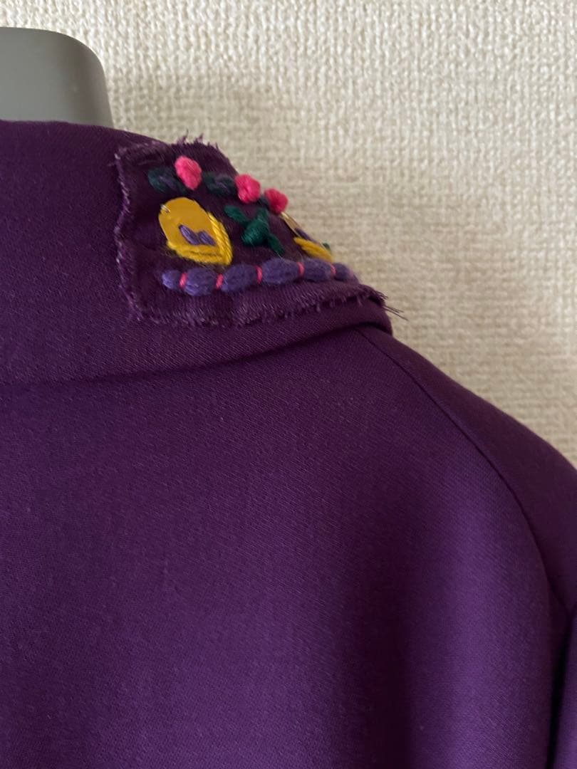 MIUMIU コートパープル