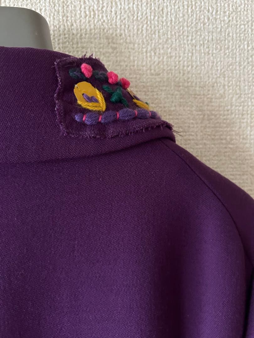 MIUMIU コートパープル