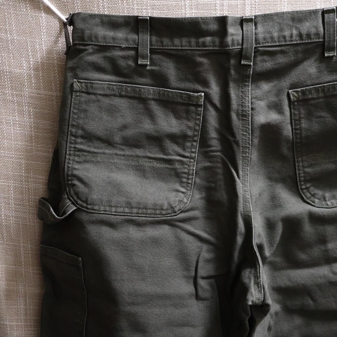 カーハート Carhartt B11 ウォッシュドダック ペインターパンツ モス