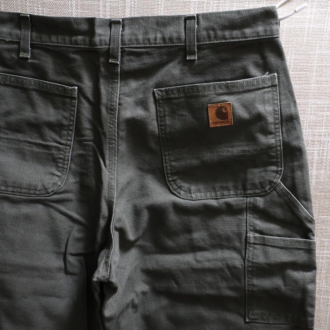 カーハート Carhartt B11 ウォッシュドダック ペインターパンツ モス