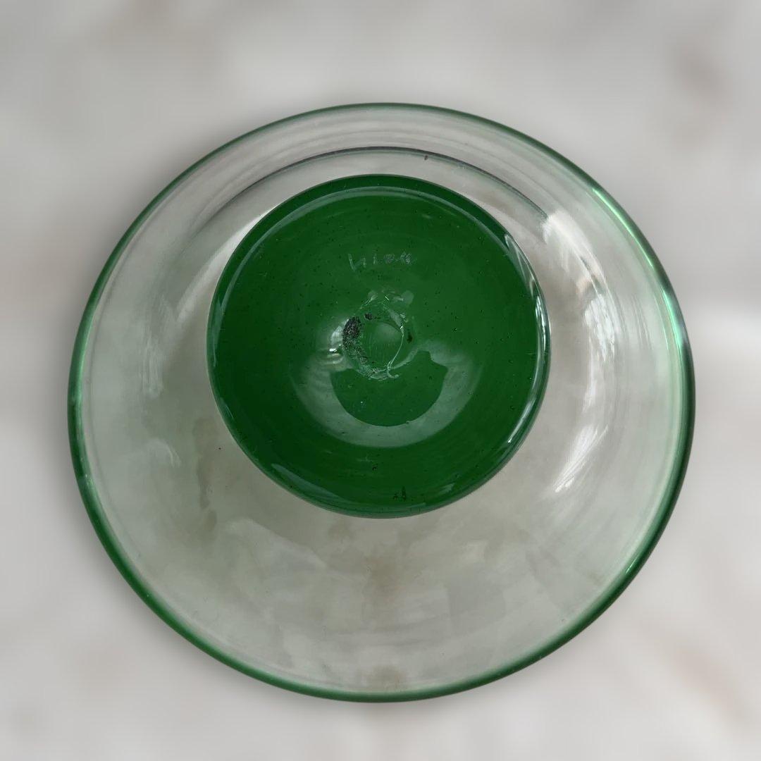 76.船木倭帆(shizu)吹きガラス　皿　6枚セット