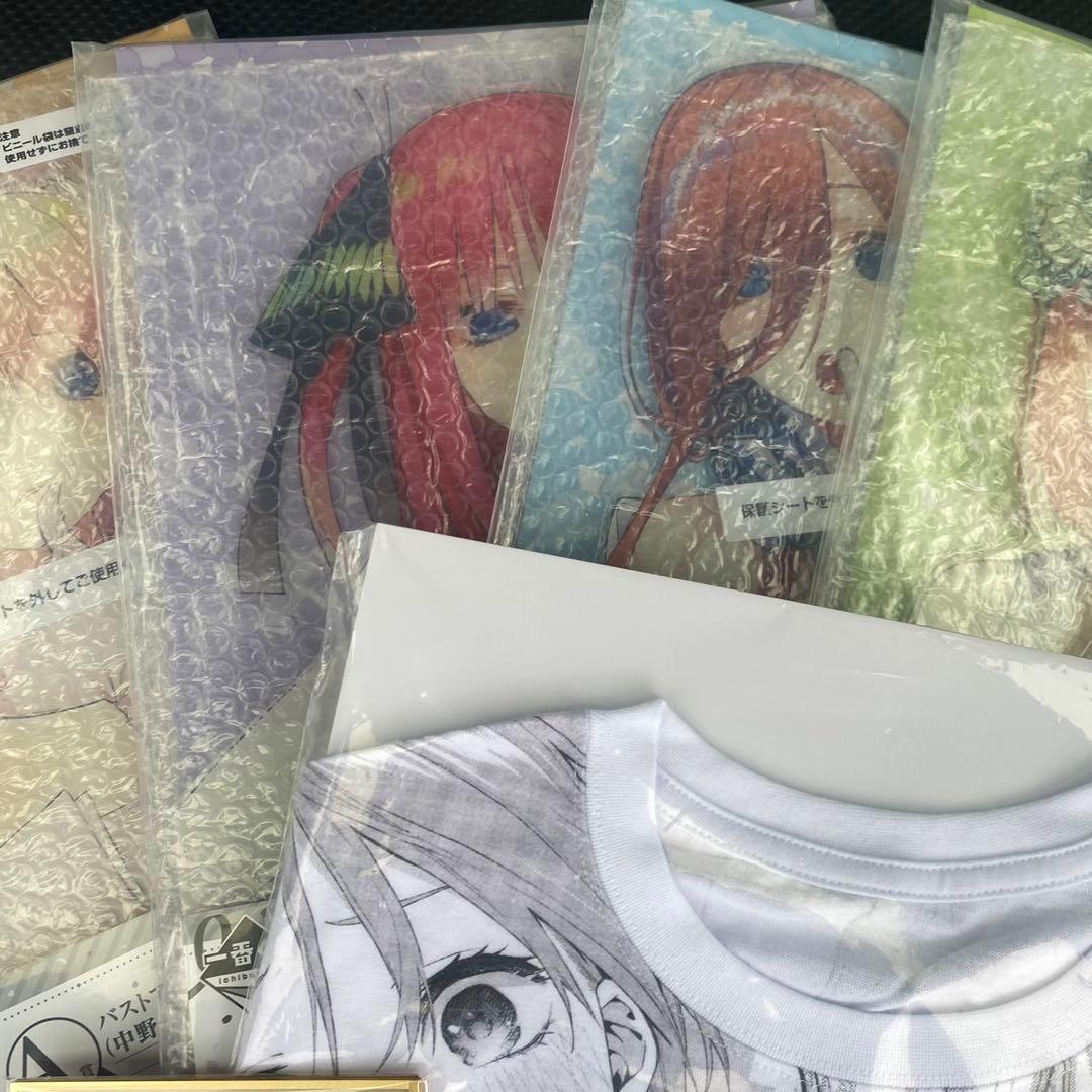 五等分の花嫁　一番くじ　A賞　B賞　C賞　D賞　E賞　F賞　ラストワン賞　セット