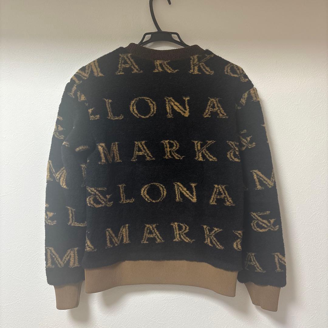 MARK & LONA ロゴプリント スウェット
