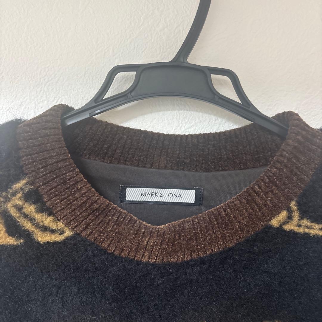 MARK & LONA ロゴプリント スウェット